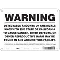 Safety Sign, 7 in Height, 10 in Width, Rectangle