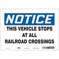 Traffic Sign, 7 in H, 10 in W, Vinyl, Vertical Rectangle, English, 477V20