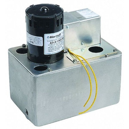 Condensate Pump,1/10HP,1 gal,115/230V AC