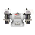 Bench Grinder, 8 in Max. Wheel Dia, 36/120 Grinding Wheel Grit