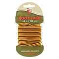 Shoe Laces,45" L,Polyester,Gold Brown,PR