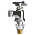 Manual Low Arc Bathroom Faucet, Single Hole Mount, Polished Chrome 1 Hole