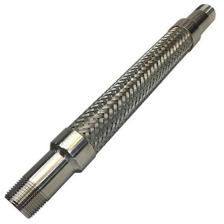 Flexible Metal Hose,2-1/2 in. dia,24in.L