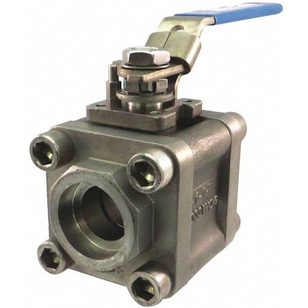 Ball Valve,2-Way,1-1/2" Tube Size