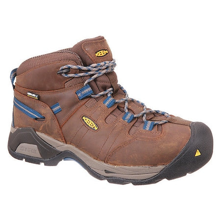 Men's 6-Inch Work Boot, 10 D, Steel Toe, 6 in H, Cascade Brown/Orion Blue, 1020086