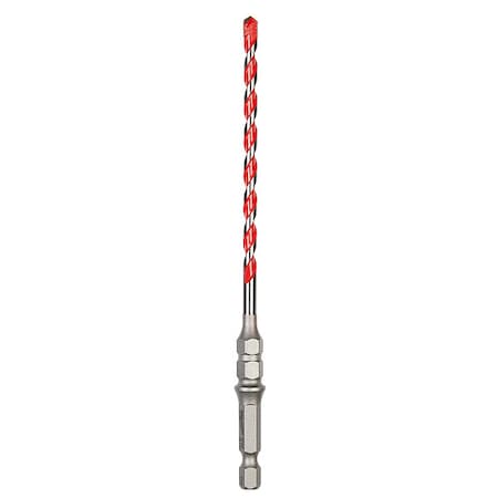 3/16 in. x 6 in. SHOCKWAVE Carbide Hammer Drill Bit for Concrete Screws