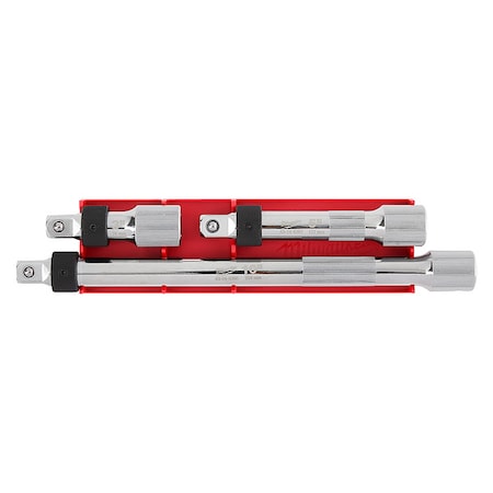 Socket Extension Set,1/2" Drive,3 Pieces