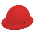 Hard Hat, Americana, Polyethylene, 4 Point Ratchet, Type 1, Class E, Red