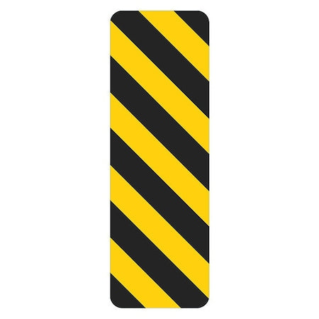 Clearance Marker Traffic Sign, 36 in H, 12 in W, Aluminum, Vertical Rectangle, T1-6238-HI_12x36