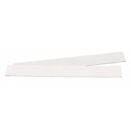 Magnetic Strip,8" W,1" H,PK5, 487C76