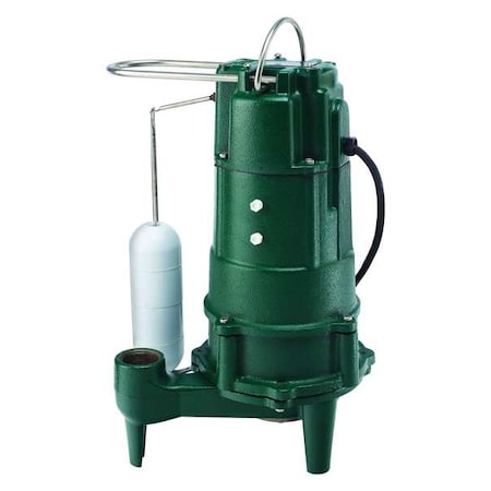 Grinder Pump,3.0 Amps,Carbon/Ceramic