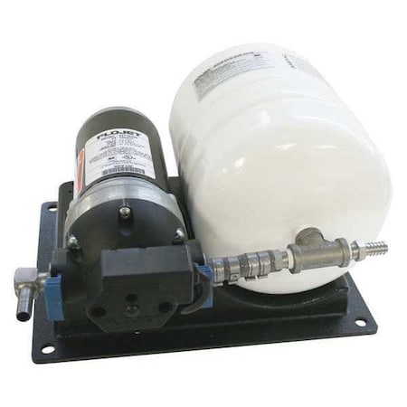 Booster Pump System, Polypropylene, Santoprene, 115, 1.5 GPM