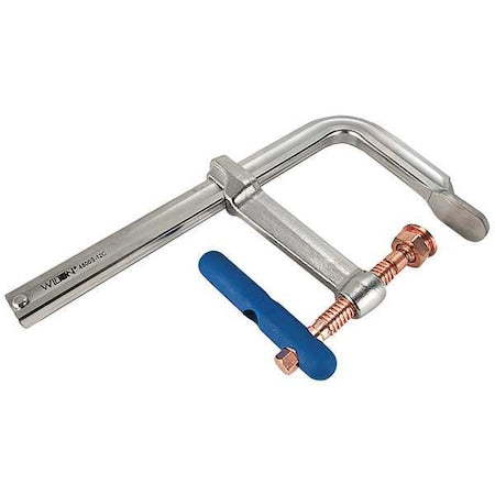 12" F-Clamp with Copper-Plated Steel Handle and 7" Throat Depth