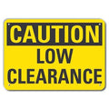 Low Clearance, 14 in W x 10 in H, Horizontal Rectangle, Aluminum, LCU3-0225-RA_14x10