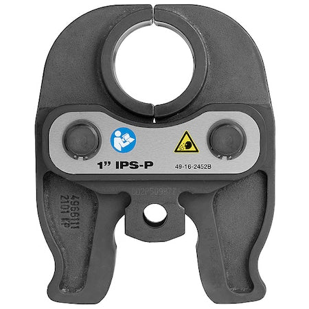 M12 FORCE LOGIC Press Jaw, For 1 in Black Iron, Stainless Steel Pipe