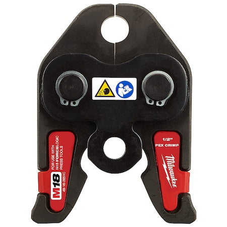 M18 FORCE LOGIC PEX Crimp Jaw, For 1/2 in PEX Pipe, 18 V