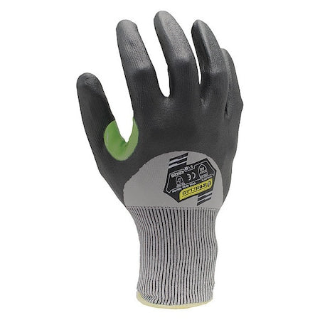 Cut Resistant Coated Gloves, Cut Level A2 ,Dipped ,Foam Nitrile ,Smooth ,M 1 PR