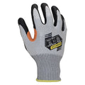 Cut-Resistant Coated Gloves, Cut Level A4 ,Dipped ,Foam Nitrile ,Smooth ,M 1 PR