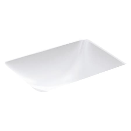 Bathroom Sink 17 5/8 in x 13 1/8 in, 1, Undermount, Vitreous china