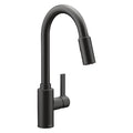 Gooseneck Kitchen Faucet, Manual, Single Hole Mount, 1 or 3 Hole Residential / Commercial