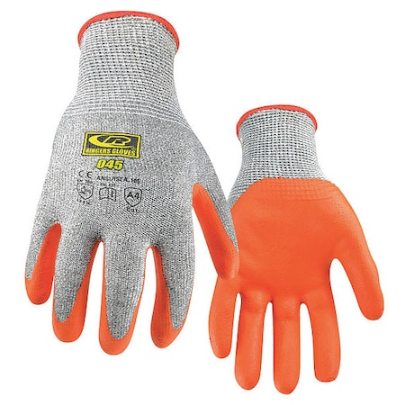 Coated Gloves, Cut Level A3 ,Nitrile ,Smooth ,XS 1 PR