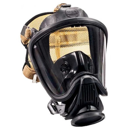 Full Face Respirator, Ultra Elite, Not Rated, Push to Connect, Size, L 0 Cartridges Included
