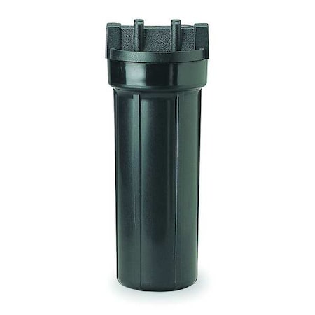 FilterHousing,113/4inH,43/8inDia,Black