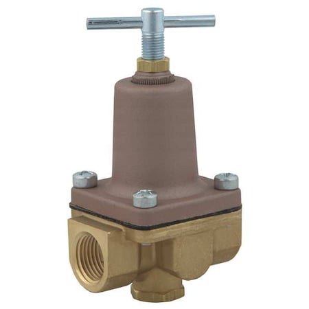 Pressure Regulator,1/2 In,3 to 50 psi