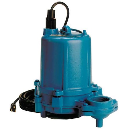 EffluentPump,20ft,13.6A,1hp,208to240VAC