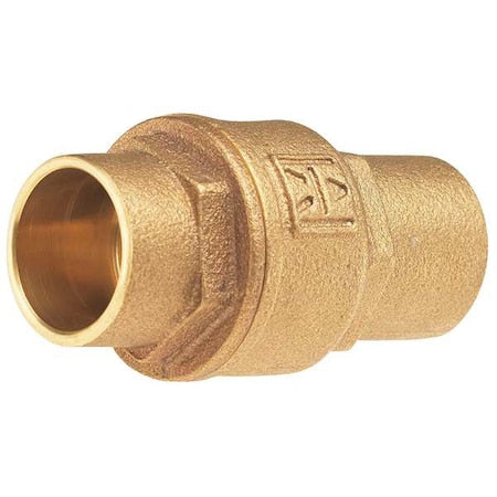 3/4" Solder Low Lead Bronze Spring Check Valve