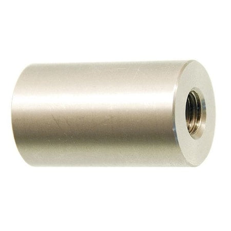 Round Standoffs, 5/16"-18 Thrd Sz, 1-1/2 in Bd L, 18-8 Stainless Steel Brushed, 5/8 in OD, 2 PK