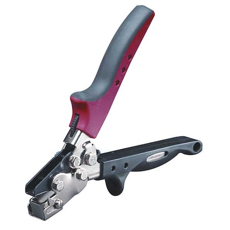 Adjustable Snap Lock Punch, Punching/Crimping, 8 in, Steel