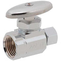 Water Supply Stop,Brass,Multi-Turn,1/2"