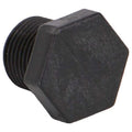 Plug, Polypropylene, 3/8", Schedule 80, 300 psi Max Pressure
