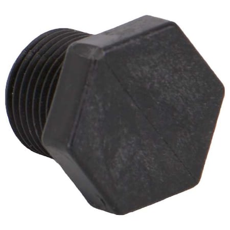 Plug, Polypropylene, 3/8", Schedule 80, 300 psi Max Pressure
