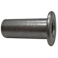 Rivet Nut, #6-32 Thread Size, 0.325 in Flange Dia., 0.438 in L, Aluminum, 100 PK