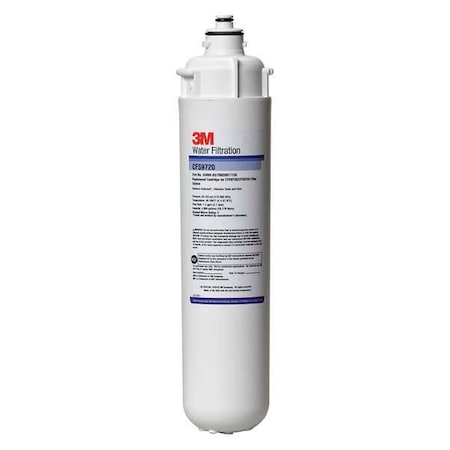 Quick Connect Filter, 1.5 gpm, 5 Micron, 3-3/8" O.D., 14 3/8 in H