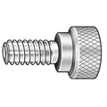 Thumb Screw, #10-32 Thread Size, Round, Black Oxide Steel, 7/32 in Head Ht, 11/16 in Lg