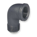 90 Degree Street Elbow 90 Degree Street Elbow, 3/4" Pipe, FNPT x MNPT, Malleable Iron, Class 150