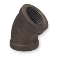 45 Degree Elbow 45 Degree Elbow, 1/8" Pipe, FNPT, Malleable Iron, Class 150