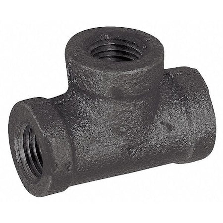 Reducing Tee Reducing Tee, 2" x 2" x 1-1/2" Pipe, FNPT, Malleable Iron, Class 150