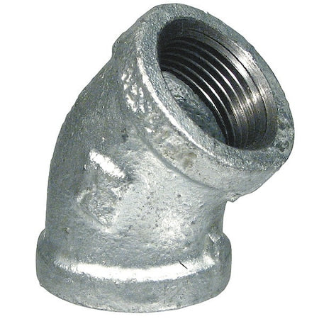 MalleableIron,45Elbow,2"NPTx2"NPT