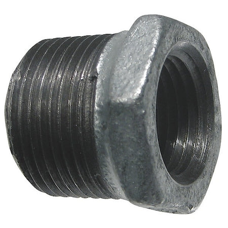 1/4" MNPT x 1/8" FNPT Galvanized Hex Bushing