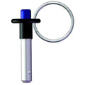 Button Handle Lock Pin w/Ring,3,1/2,SS