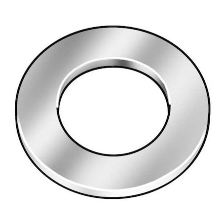 Flat Washer, For Screw Size 7/8" ,Steel Black Oxide Finish, 5 PK