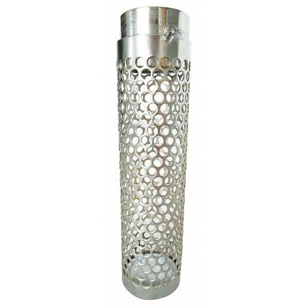 SuctStrainer,3-3/8 Dia,2.5 NPSM,SidePerf