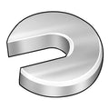 Slotted Washer, For Screw Size 3/8 in ,Steel Black Oxide Finish