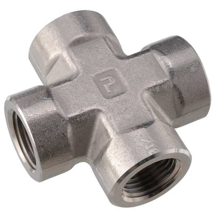 Cross, SS, Thrd 3/8", 3/8", 3/8", 3/8"