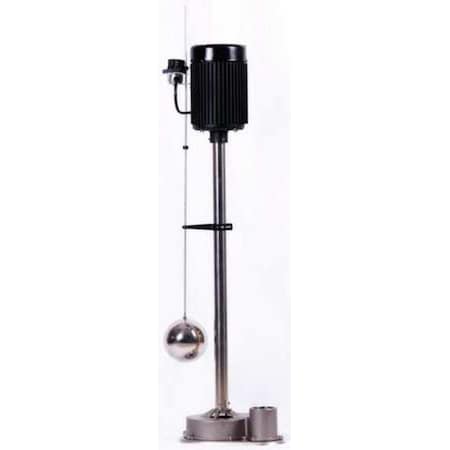 Upright Sump Pump, 1/2 HP