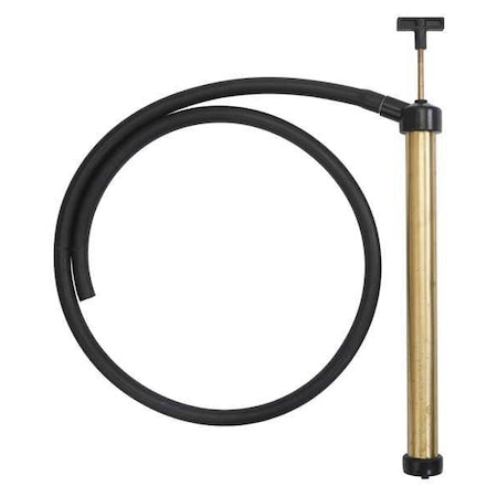 Hand Pump, Piston, Brass, 8.5 oz/stroke